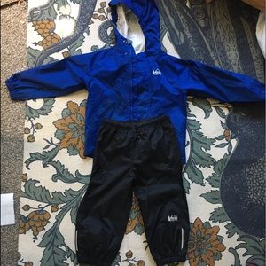 Toddler REI rain gear